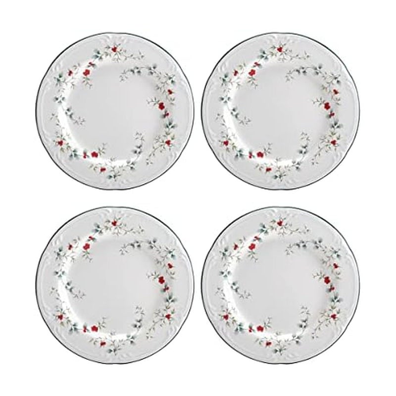 Pfaltzgraff Winterberry Salad Plates (8-Inch, Set Of 4), Green - Image 1